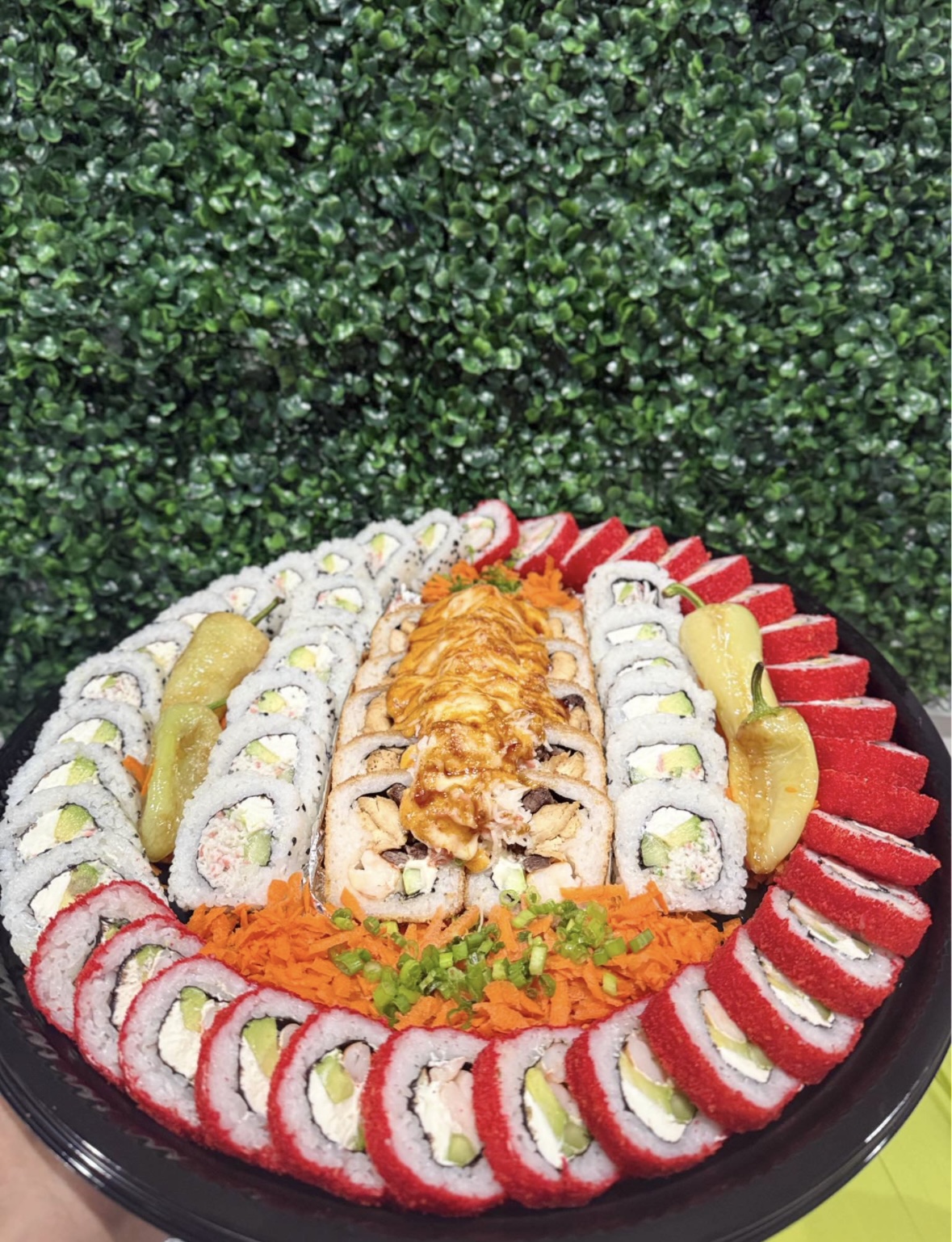 Charola de sushi